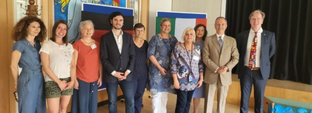 Visita dell’Ambasciatore d’Italia in Germania Varricchio alla sezione italo-tedesca della Herman Nohl Schule di Berlino