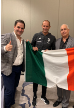 La Juventus negli Stati Uniti: il benvenuto a  Dallas di Vincenzo Arcobelli (Cgie)  e del Juventus Fan Club