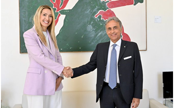 Incontro tra il segretario generale della Farnesina Sequi e l’ambasciatrice del Montenegro Milena Šofranac Ljubojević