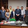 Il sindaco di Nova Prata (Brasile),  Alcione Grazziotin, in visita a Belluno