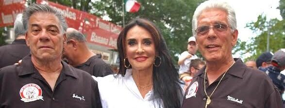 Francesca Alderisi (FI- Ripartizione America settentrionale e centrale) alla Giglio Feast di East Harlem a New York