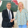 Incontro tra il Segretario Generale della Farnesina Ambasciatore Ettore Francesco Sequi e l’Ambasciatrice greca a Roma Eleni Sourani