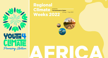 Il MiTe con i giovani della Y4C all’Africa Climate Week 2022 (29 agosto – 2 settembre)