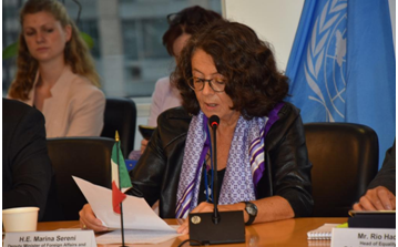 ONU: la vice ministra degli Esteri  Sereni all’evento sulla moratoria dell’uso della pena di morte promosso dall’Italia
