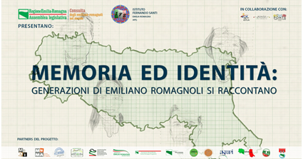 “Memoria ed identità: generazioni di emiliano romagnoli si raccontano”: il 26 settembre la presentazione online del progetto