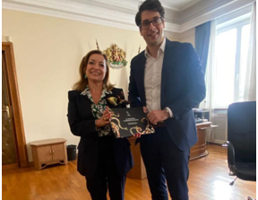 Bulgaria, l’ambasciatrice Zarra incontra il vice primo ministro Pekanov
