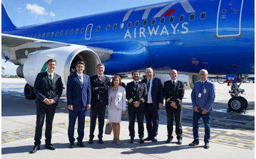 Riprendono i collegamenti diretti tra Sofia e Roma di ITA Airways. L’ambasciatrice  Zarra alla cerimonia inaugurale