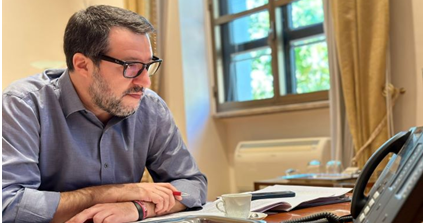 Telefonata tra il Ministro delle Infrastrutture Salvini e l’omologo francese Beaune, al centro del colloquio i dossier comuni tra Roma e Parigi a partire dall’Alta Velocità (TAV)