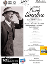 Sicilia, a Caltagirone una mostra su Frank Sinatra