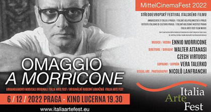 Praga, il MittelCinemaFest rende omaggio ad Ennio Morricone
