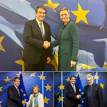 Incontri a Bruxelles per il Ministro per gli Affari Europei Raffaele Fitto