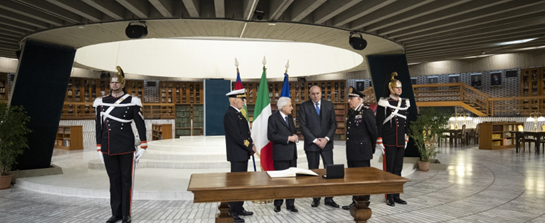 Il Presidente Mattarella ha partecipato nei giorni scorsi alla presentazione della fiction “Il nostro Generale”