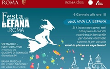 Piazza Navona, la Befana scalda i motori
