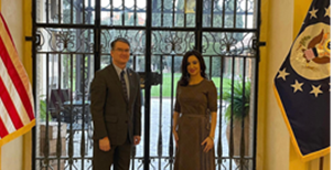 Connazionali negli Stati Uniti al centro di un incontro tra la sen. Francesca La Marca (Pd)  e l’ambasciatore Usa in Italia Shawn Crowley