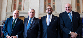 A Villa Madama la riunione dei ministri degli Esteri e Difesa di Italia e Regno Unito