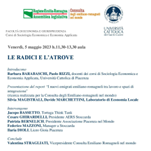 Il 5 maggio a Piacenza l’evento “Le radici altrove”