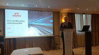 Ambasciata d’Italia a Madrid: “Forum Italia”, convegno sulle opportunità del mercato ferroviario italiano organizzato dall’Associazione dell’Industria Ferroviaria Spagnola (Mafex)