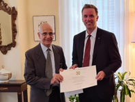 Ambasciata d’Italia a Montevideo: nominato Cavaliere dell’Ordine della Stella d’Italia Mariano Preve, segretario generale della Camera di Commercio Uruguay-Italia