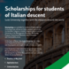 Università LUISS : borse di studio per studenti di origine italiana