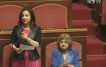 Accordo sulle patenti di guida tra Italia e Québec, Francesca La Marca  (Pd) interviene in Aula del Senato