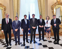 Il Ministro Giorgetti incontra la Commissione bilancio ceca: più forti rapporti di collaborazione e amicizia