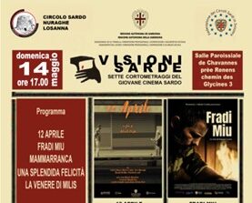 Visioni Sarde nel mondo, tappa a Losanna il 14 maggio