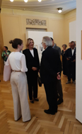 A Bratislava l’inaugurazione della mostra dedicata a Roberto Capucci, ha presenziato l’Ambasciatrice d’Italia Catherine Flumiani