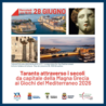 Belgio, “Taranto attraverso i secoli: da capitale della Magna Grecia ai Giochi del Mediterraneo 2026”: incontro all’Istituto Italiano di Cultura di Bruxelles (28 giugno)