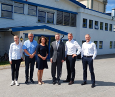 L’Ambasciatore d’Italia a Oslo, Stefano Nicoletti, ha visitato la sede della Mapei, eccellenza italiana nel settore dei prodotti chimici per l’edilizia e le infrastrutture