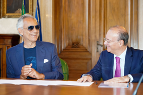 MIM e Andrea Bocelli Foundation rinnovano il Protocollo d’Intesa per la promozione di progetti in campo educativo