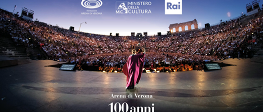 Su Rai Italia “Arena di Verona – Cento anni in una notte: ‘Aida’ di Giuseppe Verdi”