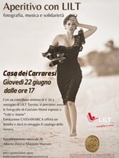 Veneto, Fondazione Cassamarca di Treviso: Aperitivo con la LILT. Musica, fotografia e un brindisi per raccolta fondi per un nuovo ecografo