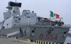 Ambasciata d’Italia in Lituania: nave Caio Duilio nel porto di Klaipeda