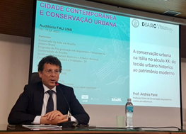 Brasile, l’Ambasciatore Azzarello all’apertura all’Università di Brasilia del ciclo di conferenze “Città Contemporanea e Conservazione Urbana” del Prof. Andrea Pane