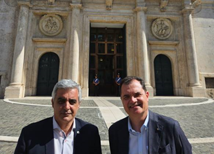 Fabio Porta (Pd) incontra alla Camera dei deputati rettore dell’Università Nazionale di Rosario Franco Bartolacci