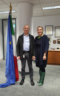 La Console Generale a Melbourne Hanna Pappalardo ha incontrato Piero Chessa, Direttore delle Operazioni presso l’Australian  Bureau of Meteorology