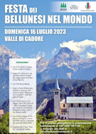 “Festa bellunesi nel mondo”, appuntamento a Valle di Cadore domenica 16 luglio