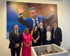 Inaugurata al Museo delle Arti Applicate di Belgrado “In memoria di Paolo Rossi e Sinisa Mihajlovic”