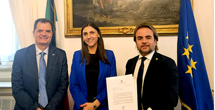 Italia-Brasile: a Roma per una intensa agenda politica e istituzionale i Presidenti dei gruppi parlamentari di amicizia Fabio Porta e Eros Biondini