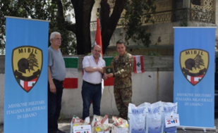 La Missione Militare italiana che opera in Libano ha donato fertilizzanti per uso agricolo a favore di 345 piccoli agricoltori