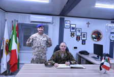 Nato Mission Iraq, il Generale Nicola Piasente visita il contingente Italiano