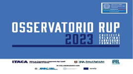 Appalti, online il Rapporto “Osservatorio Rup 2023”