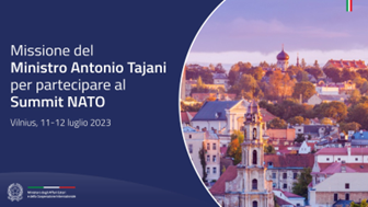 Missione del Ministro degli Esteri Tajani a Vilnius (Lituania)