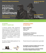 “Piccolo Festival delle Spartenze. Migrazioni e Cultura” 2023: a Paludi dal 5 al 7 agosto. Presentazione alla Camera dei deputati il 25 luglio