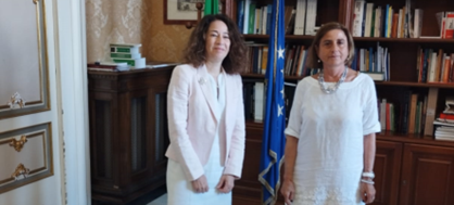 L’Ambasciatrice del Canada Golberg a Bari: incontro con la Prefetta Bellomo