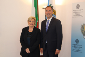 San Marino, incontro tra il Ministro Calderone e il Segretario di Stato Lonfernini