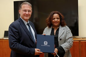 Il Vice Ministro Cirielli incontra l’omologa etiope Ayano