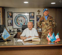 UNIFIL, per dodici ‘caschi blu’ celebrazione del sacramento della cresima con Mons. Siddi
