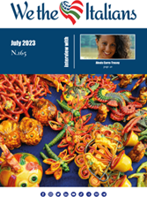 Uscito il nuovo numero di luglio di  We the Italians