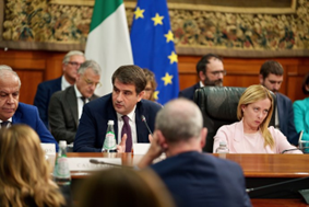 PNRR, Cabina di Regia a Palazzo Chigi presieduta dal Presidente del Consiglio dei Ministri Meloni